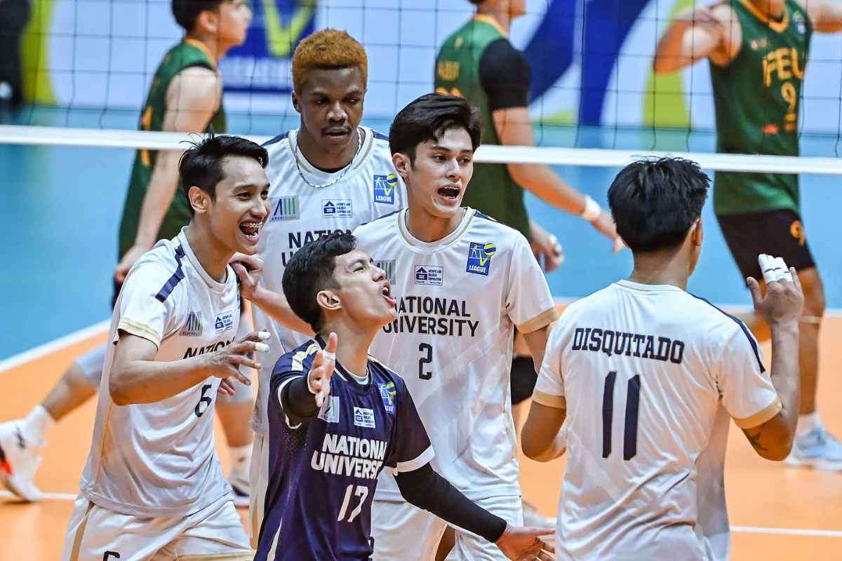 The NU Bulldogs moved one win away from the 2026 V-League Collegiate Challenge title after beating FEU in Game 1. [PVL Images]