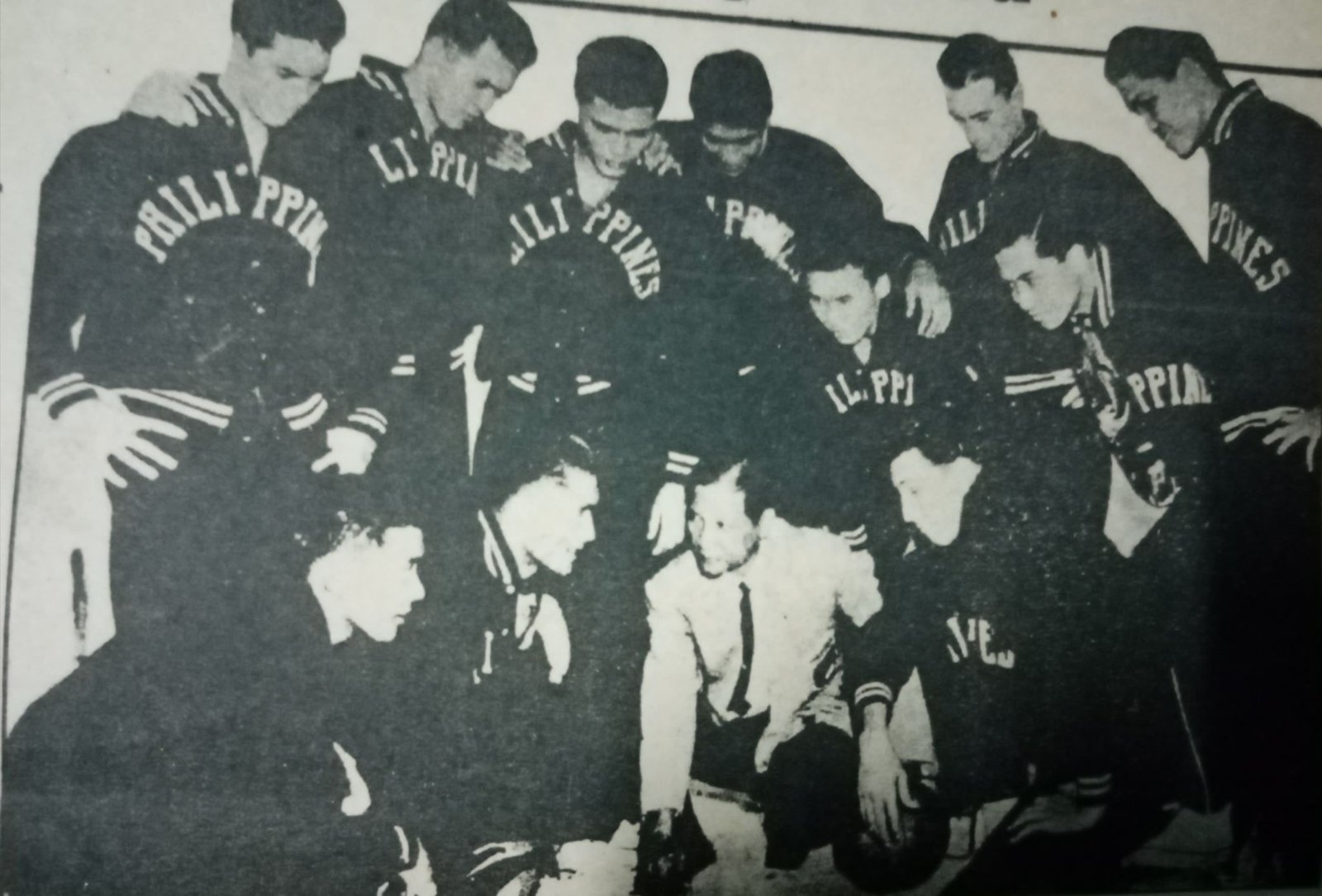 The 1954 Nationals that won the bronze medal in the 1954 World tournament. [Henry Liao photo]