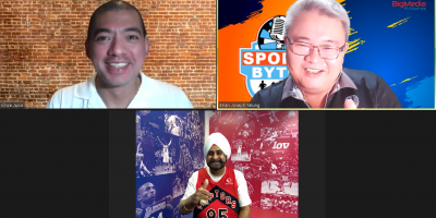 Vicent Juico, Brian Yalung and Toronto Raptors Superfan Nav Bhatia on Sporst for All PH.