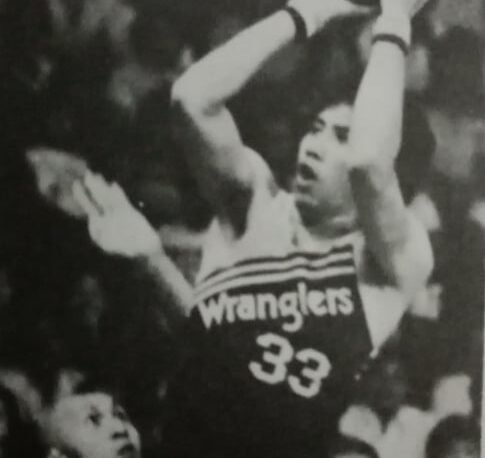 Bogs Adornado was the top gun with Crispa in the MICAA and PBA during the 1970s but it was with the U-Tex Wranglers that the UST alum notched his PBA career-high of 64 points against San Miguel Beer in 1980.