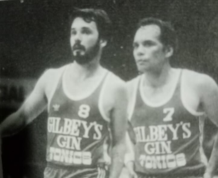 Backcourt duo SonnyJaworski and Francis Arnaiz joined Gilbey's Gin during the 1984 PBA season following the disbandment of Toyota.