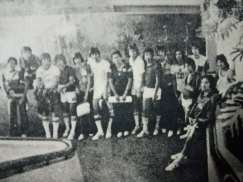 Philippine national team to the 1978 World Basketball Championship in Manila.