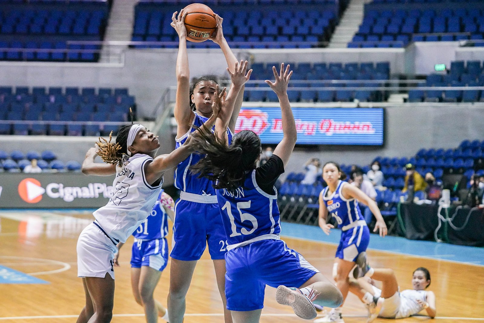 UAAP Season 85: Blue Eagles Clip Soaring Lady Falcons - Sports Bytes ...