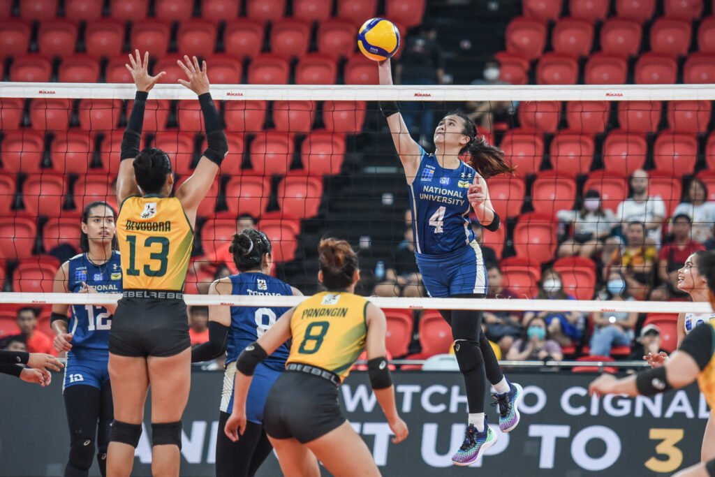 Mhicaela Belen of the NU Lady Bulldogs [UAAP Media group]
