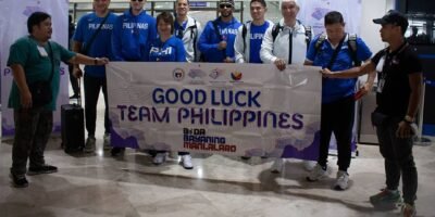 The Philippine basketball national team prior to thier arrival in Hangzhou, China. [photo credit: SBP Instagram]