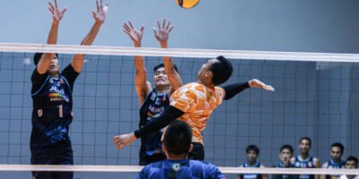 Adamson vs. PCG at the 2023 Spikers' Turf Invitational on Sunday, October 22. [PVL Images]