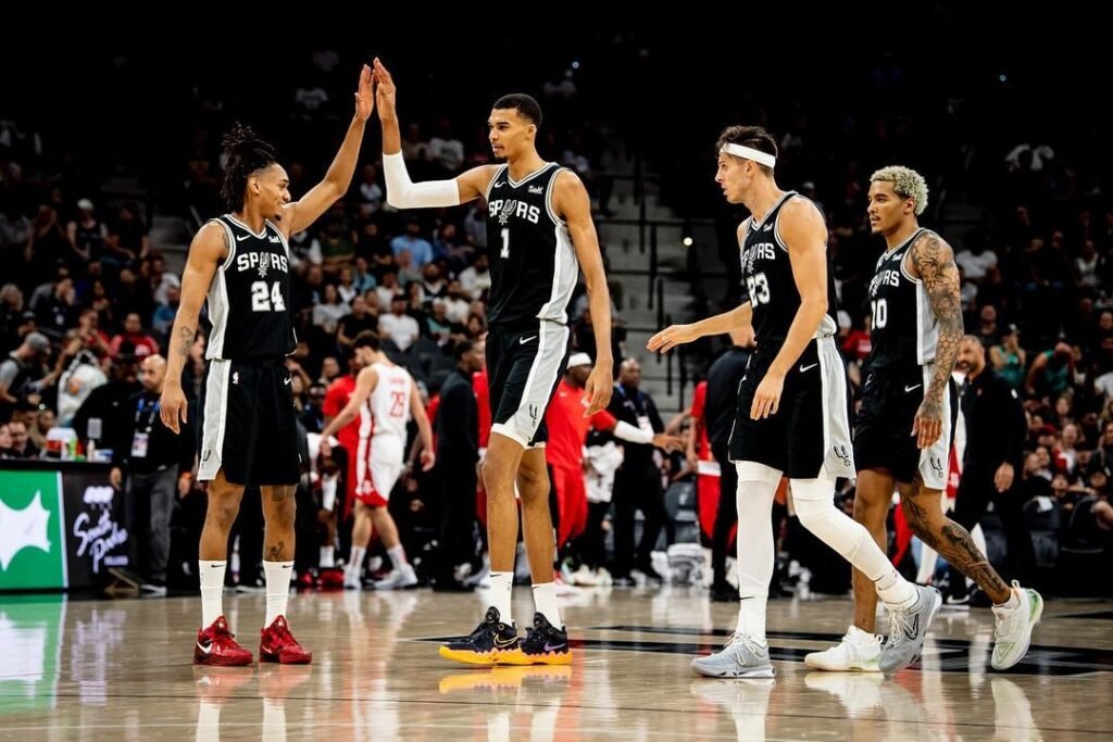 Victor Wembanyama and the San Antonio Spurs [photo credit: Victor Wembanyama Instagram]