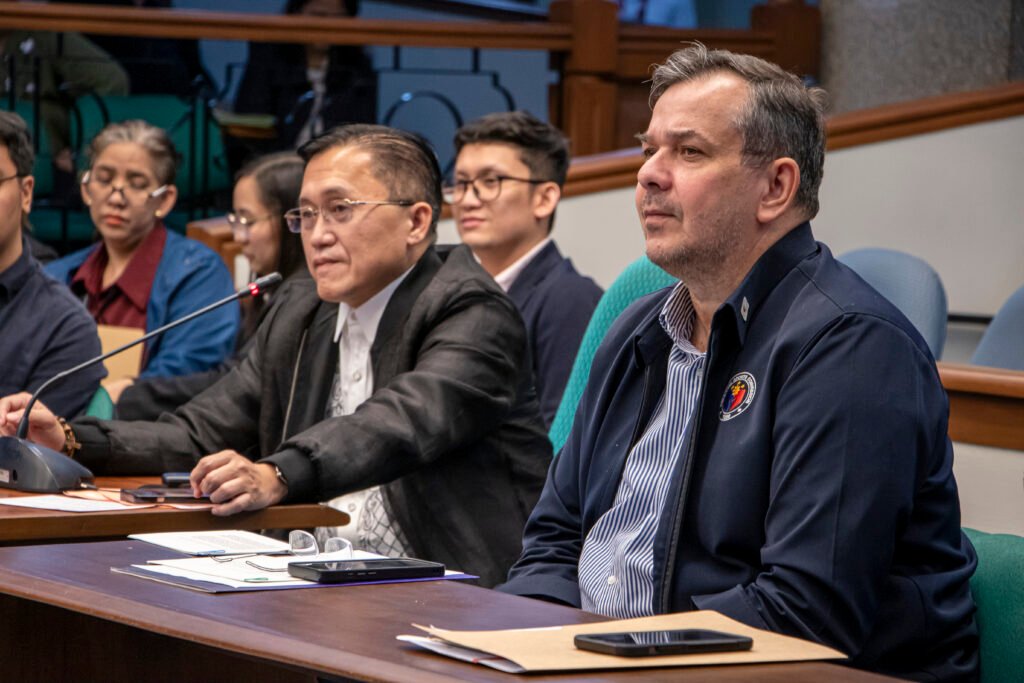 Committee on Sports and Health Chairperson Sen. Bong Go enumerates the programs lined up for the agency during its Senate Plenary Level budget deliberations. [photo credit: Philippine Sports Commission]