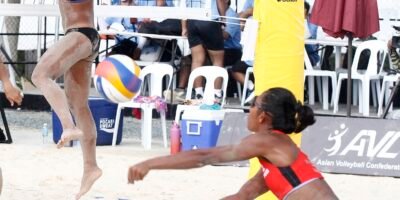 Top teams from around the world compete for glory at the World Beach Pro Tour Challenge in Nuvali, bringing high-energy beach volleyball action to Santa Rosa. [PNVF photo]