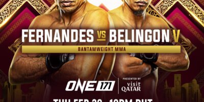 Kevin Belingon gears up for the fifth and final chapter of his rivalry with Bibiano Fernandes at ONE 171: Qatar on February 20, 2025.