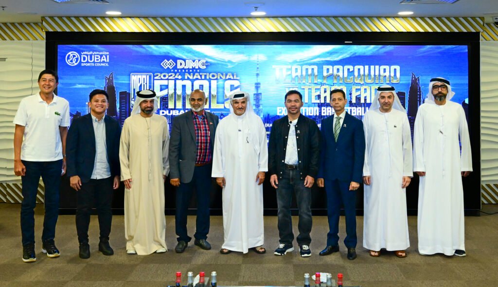 Pacquiao and the Dubai Sports Council team up for the future of sports development