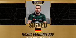 BRAVE Combat Federation signs undefeated German star Rasul Magomedov