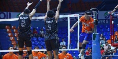 Jude Garcia in action during Criss Cross' semifinal clash against Cignal. [photo credit: Spikers' Turf images]