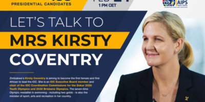 Olympic champion Kirsty Coventry prepares to launch a new Q&A series with IOC presidential candidates.