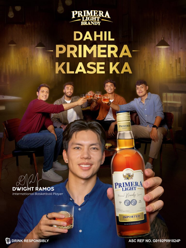 Dwight Ramos Joins Primera Light Brandy for a Smooth and Premium Experience