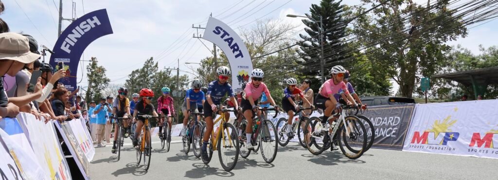 Young cyclists push their limits during the PhilCycling National Championships Criterium race in Tagaytay City.