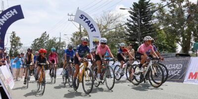 Young cyclists push their limits during the PhilCycling National Championships Criterium race in Tagaytay City.