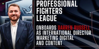 Darren Russell takes on a key leadership role as PFL’s International Director of Marketing Digital and Content.