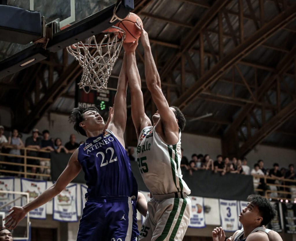 DLSU’s Mike Phillips dominated the game with a 33-point, 26-rebound performance to power the Green Archers past Ateneo. [photo credit: AsiaBasket]