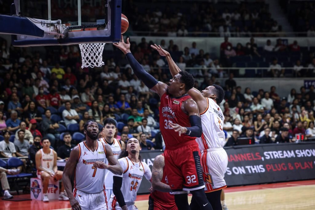 Justin Brownlee leads Ginebra back to the Commissioner’s Cup Finals, setting up a blockbuster rematch with TNT. [PBA Images]