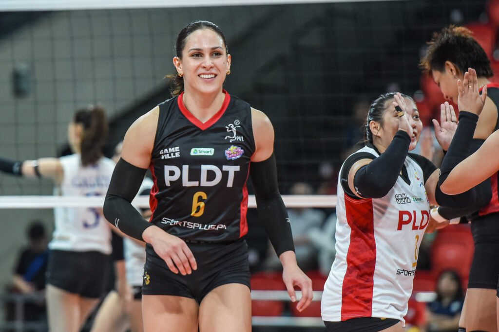 Davison sets her sights on leading PLDT to its first-ever PVL title. [PVL photo]