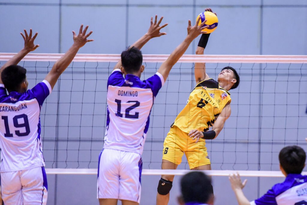 Mark Calado led Savouge’s attack with 15 points, all from spikes. [Spikers Turf photo]