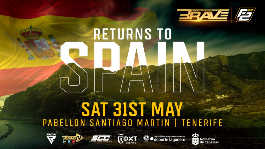 BRAVE CF 95 returns to Spain, bringing elite MMA action to Tenerife on May 31.