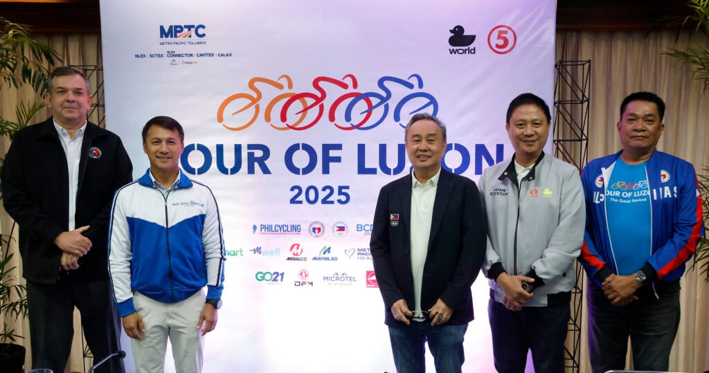 The official launch of the Tour of Luzon brings together top sports officials, sponsors, and cycling teams.