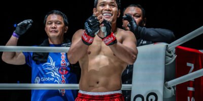 Bumina-ang has now secured two straight TKO wins following his debut loss. [ONE Championship photo]