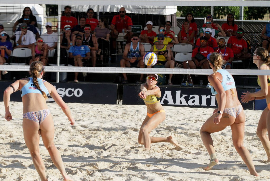 The women’s final at the Nuvali Sand Courts saw a tense three-set battle for gold.