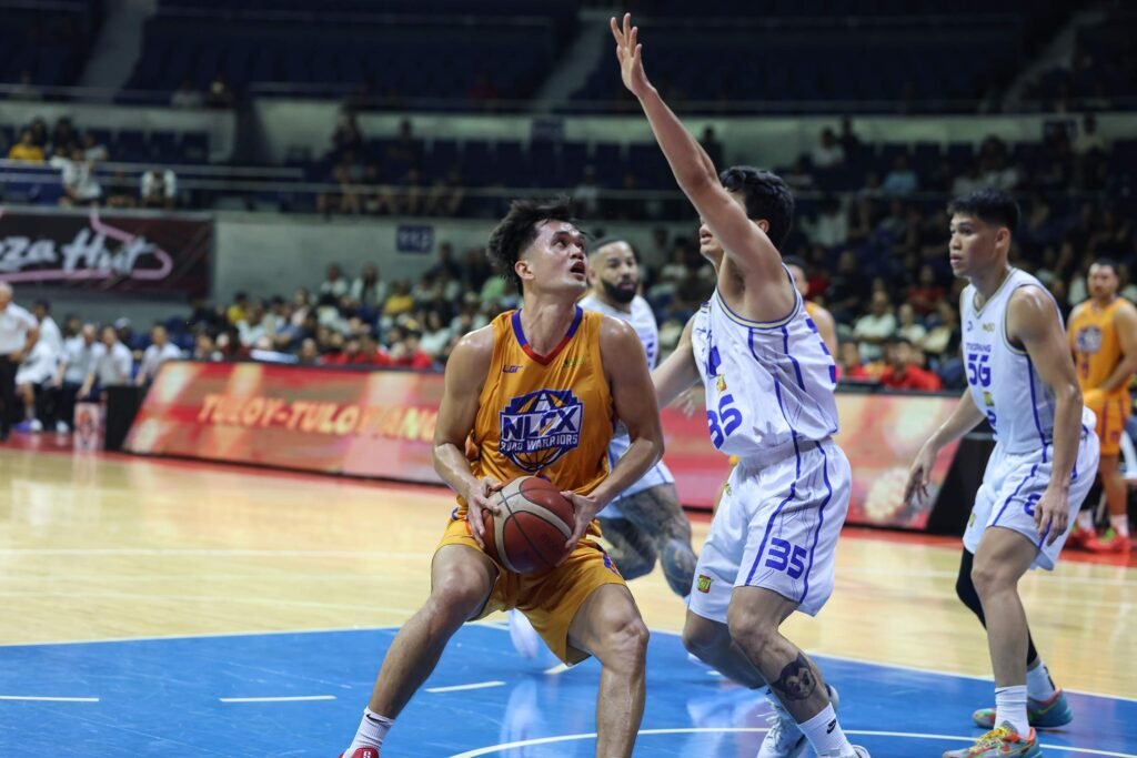 John Bryle Bahio leads NLEX with a breakout double-double in their win over TNT. [PBA Images]