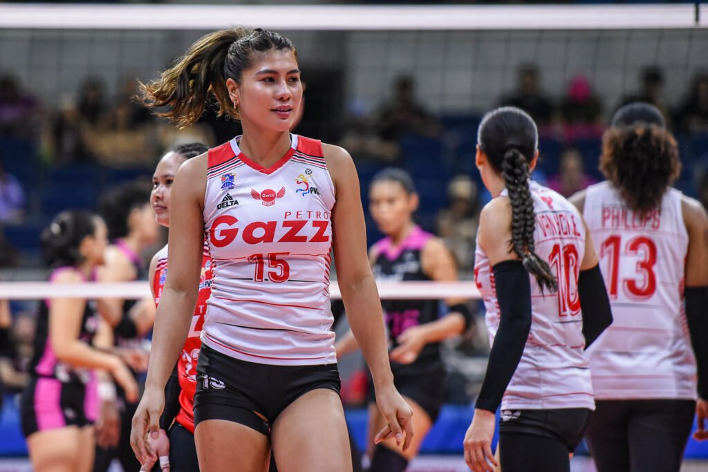 Myla Pablo delivers another standout performance to lead Petro Gazz to victory. (PVL Images]