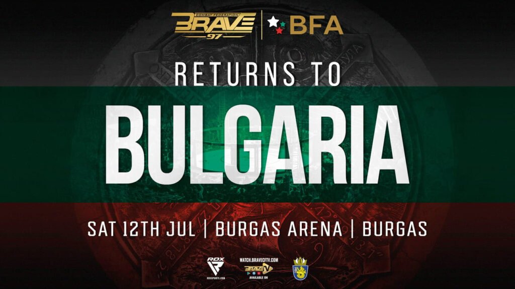 BRAVE CF 97 returns to Burgas Arena for another epic night of MMA action.