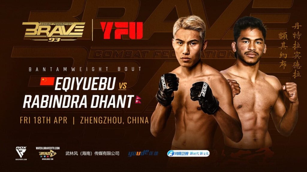 Rabindra Dhant prepares for battle as Nepal’s top MMA representative.