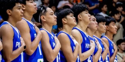 Gilas used suffocating defense to hold Singapore to under 10 points in three quarters. [SBP photo]