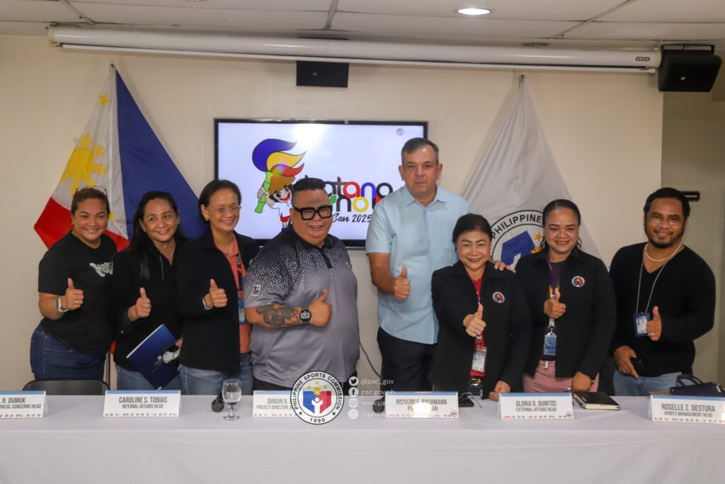 PSC Chairman Richard E. Bachmann together with Project Head Dindin R. Urquiaga and the Technical Working Group graced the Philippine Sportswriter Association forum today inside the Conference Room of the Rizal Memorial Sports Complex in Malate, Manila.