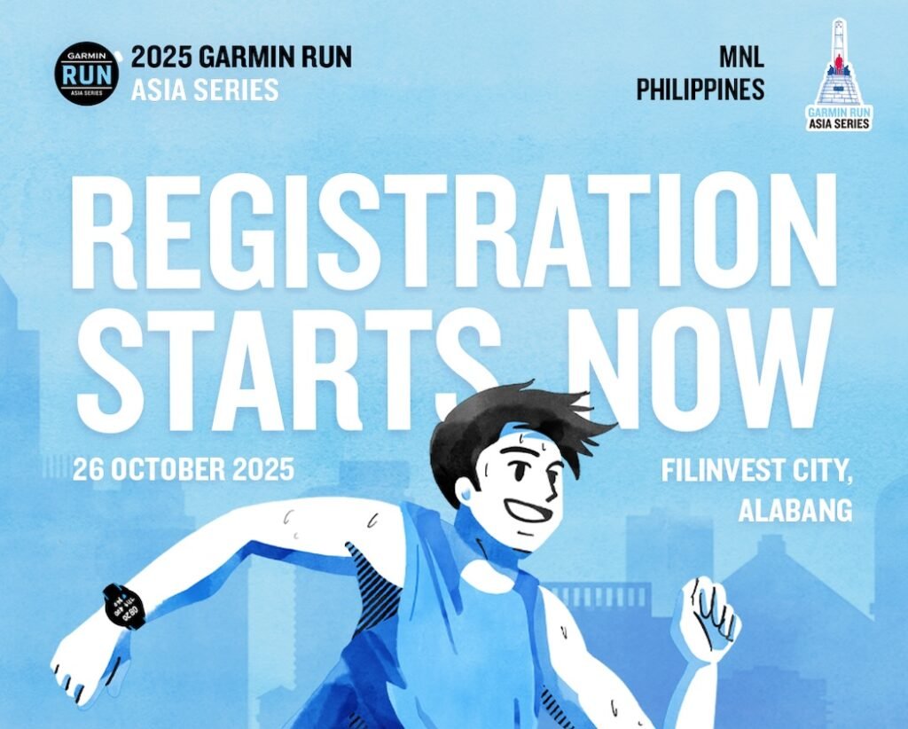 Runners from Manila gear up for the 2025 Garmin Run Asia Series at Filinvest City.