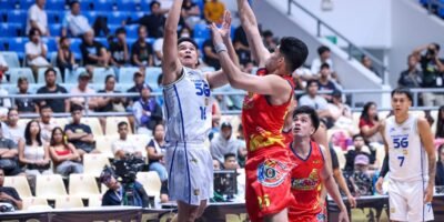 RR Pogoy rises for a jumper on his way to 35 points against Rain or Shine. [PBA Images]