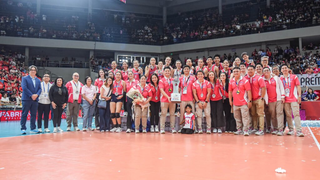 Creamline Cool Smashers and Coach Sherwin Meneses are set to receive the top honors at the first-ever Pilipinas Live PVL Press Corps Awards Night for their historic grand slam season. (Photo: PVL Images)