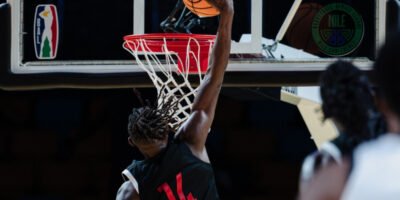 Ariel Korongo of Nairobi City Thunder during the Nile Conference group stage game on May 24 in Kigali, Rwanda. (Photo by Armand Lenoir/ NBAE via Getty Images)
