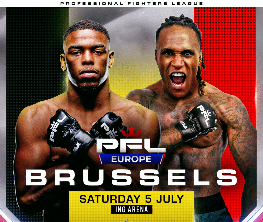 The ING Arena will host Belgium’s first-ever PFL event on July 5.