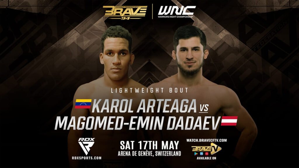 BRAVE CF 94 marks the first-ever global MMA event in Switzerland.