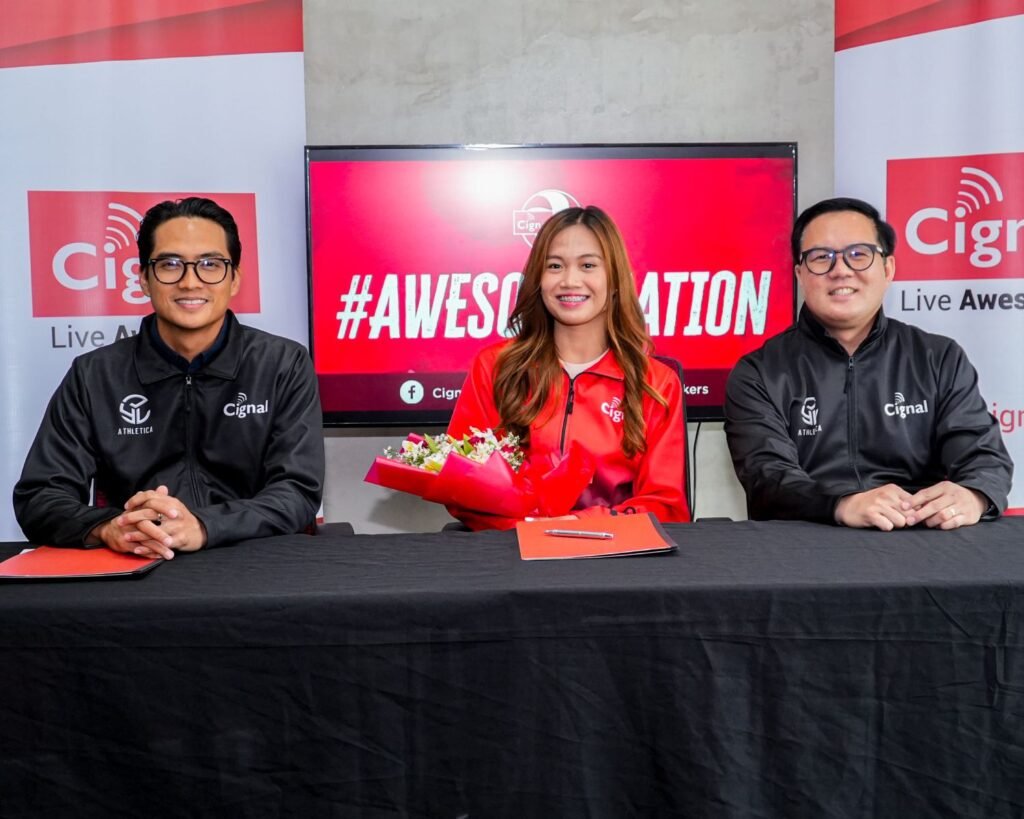 Ishie Lalongisip, Rookie of the Conference, inks a long-term extension with Cignal HD Spikers. [PVL Images]