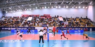 Pakistan and Bahrain are set to face off in the final after a brief postponement due to regional tensions. [photo credit: AVC - Asian Volleyball Confederation Facebook]
