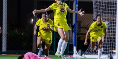 Kaya FC-Iloilo celebrates its close win against Capital1. PFF WOMEN'S LEAGUE PHOTO