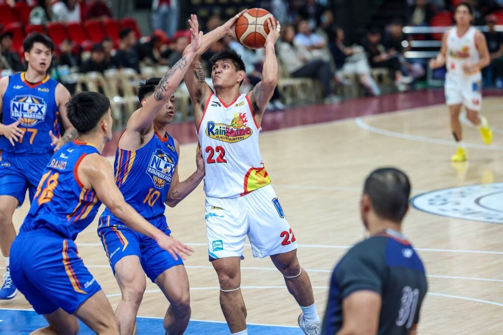 Jhonard Clarito records a career-high 21 rebounds and 20 points, powering Rain or Shine to a win over NLEX. [PBA Images]
