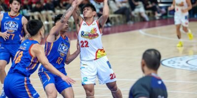 Jhonard Clarito records a career-high 21 rebounds and 20 points, powering Rain or Shine to a win over NLEX. [PBA Images]