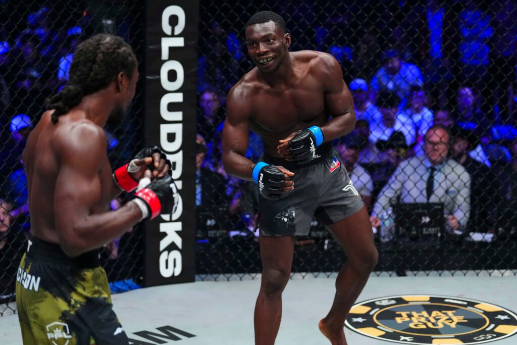 Thad Jean remains undefeated with a narrow win over Jason Jackson in Nashville [PFL photo]
