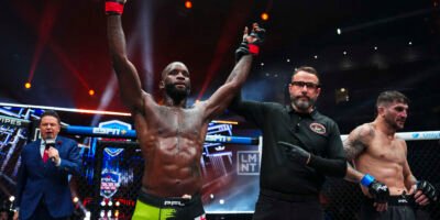 Fabian Edwards dominates Silveira and earns his place in the Finals [PFL photo]