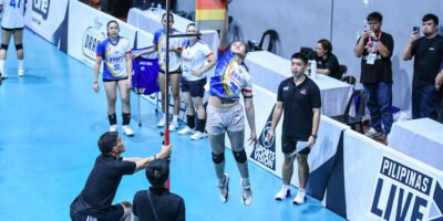 Bella Belen in action during the PVL Draft Combine at Paco Arena. [PVL photo]